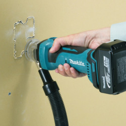 Affleureuse Makita pour plaque de plâtre 18 V-Lion Ø 6,35 mm sans batterie ni chargeur