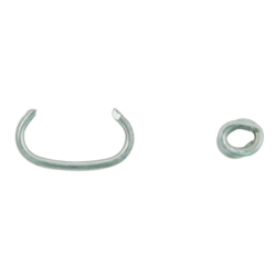 Agrafe Edma CL24 galvanisée pour agrafeuse pneumatique Turbo 24 boîte de 10000