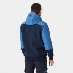 Veste d'hiver Oxford Softshell bleu