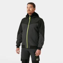 Veste d'hiver Oxford Softshell noir