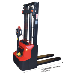 Gerbeur électrique lithium 1200 kg élévation 3600mm