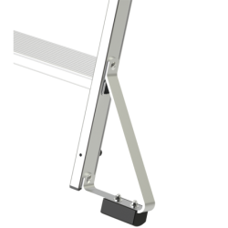 Plateforme Raptor garde corps à sangles