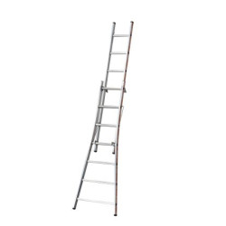 Échelle transformable 2 plans Pronor Tubesca aluminium