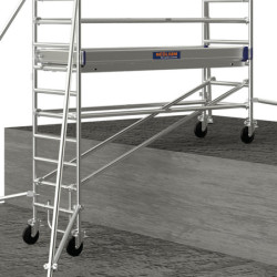 Echafaudage roulant aluminium soudé Tubesca Neolium 250 Line hauteur d’accès 8m