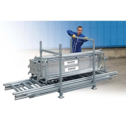 Echafaudage roulant acier Tubesca Generis 750