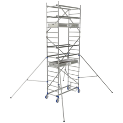 Echafaudage roulant aluminium Tubesca Cross 180