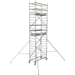 Echafaudage roulant aluminium Tubesca Cross 180