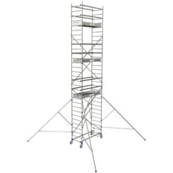 Echafaudage roulant aluminium Tubesca Cross 180