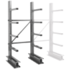 Rayonnage stockage horizontal Cantilever mi-lourd