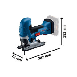 Scie sauteuse sans fil Bosch GST 18V-125 S (sans batterie ni chargeur)