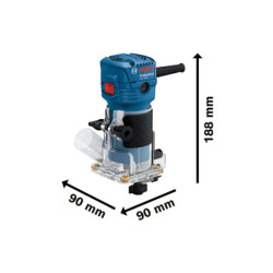 Affleureuse Bosch GLF 55-6 boîte carton
