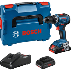 Perceuse-visseuse sans fil Bosch Professional GSR 18V 4.0 Ah Li-Ion L-boxx 2 batteries 1 chargeur