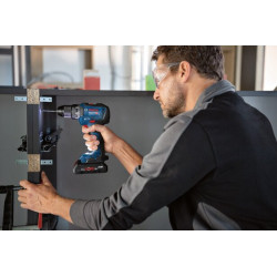Perceuse-visseuse sans fil Bosch Professional GSR 18V 4.0 Ah Li-Ion L-boxx 2 batteries 1 chargeur