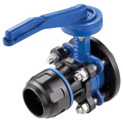 Vanne filetée femelle cylindrique avec raccordement pour tubes