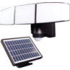 Projecteur solaire 3 têtes 930 lm noir