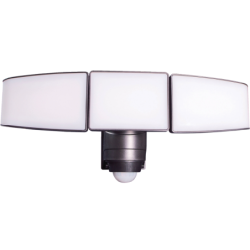Projecteur solaire 3 têtes 930 lm noir