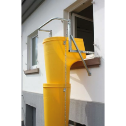 Kit 10 goulottes avec trémie et support fenêtre longueur utile 9.3m