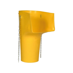 Kit 10 goulottes avec trémie et support fenêtre longueur utile 9.3m