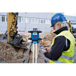 Laser rotatif Bosch GRL 600 CHV Professional + trépied BT 170 HD + mire GR 240