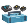 Pack énergie 2 x 6,0 Ah avec chargeur simple et coffret Makpac -198116-4