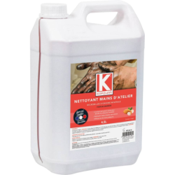Nettoyant mains d'atelier rouge parfum amande