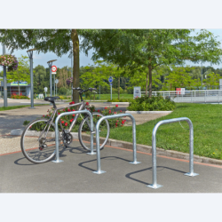 Arceau pour range vélo sur platine