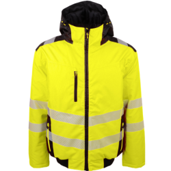 Blouson HV BERGUE type aviateur chaud Jaune