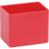 Casier de rangement rouge