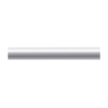 Tube de main courante ronde aluminium incolore diamètre 40 mm longueur 4 m