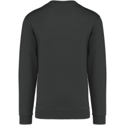 Sweat-shirt unisexe col rond Kariban 80% coton 20% polyester Dark Grey