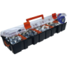 Coffret colliers de serrage bande ajourée Norma SXSF86 avec 8 têtes acier et 85 colliers