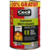 Traitement bois multi-usages TX 203 Cecil 5L + 20% gratuits