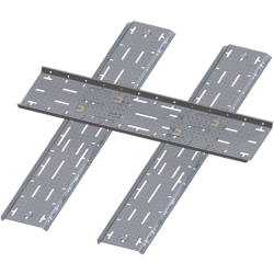 Pack complet Dimos Sécuriplac kit 3 planchers alu 3 mètres x 60 cm avec kit fixation