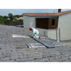 Pack complet Dimos Sécuriplac kit 3 planchers alu 3 mètres x 60 cm avec kit fixation