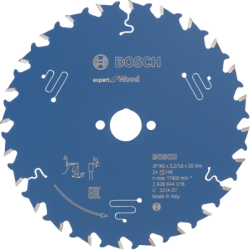 Lame de scie circulaire bois Bosch Expert for Wood 160 x 20 x 2,2 mm 24 dents