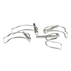 Lot de 4 goupilles acier pour roue échafaudage Totem 2 Line
