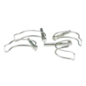 Lot de 4 goupilles acier pour roue échafaudage Totem 2 Line