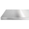 Plan de travail inox Mobilio longueur 2041.5 mm