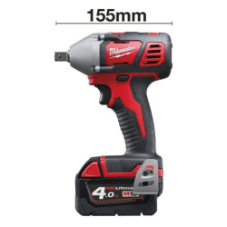 Boulonneuse 1/2 M18 BIW12-402C avec 2 batteries et chargeur