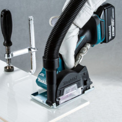 Carter de protection pour tronçonnage avec raccord d'aspiration Ø76mm