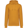 Sweat-shirt écoresponsable à capuche unisexe coloris Curcuma