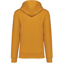 Sweat-shirt écoresponsable à capuche unisexe coloris Curcuma