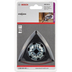 Plateau de ponçage Starlock AVZ 93 G pour outils oscillants multi-fonctions