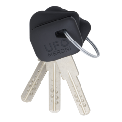 Verrou de sécurité UFO+ serrure Inox 2 pièces avec 3 clés