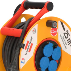 Enrouleur de câble Standard RB Pro IP44 système Bretec 4 prises clapet