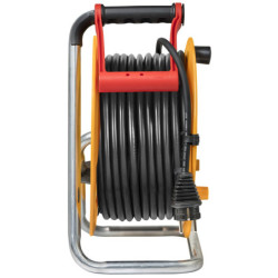 Enrouleur de câble Standard RB Pro IP44 système Bretec 4 prises clapet