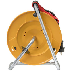 Enrouleur de câble Standard RB Pro IP44 système Bretec 4 prises clapet