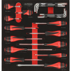 Servante RACING 5 tiroirs équipée de 187 outils