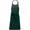 Tablier polycoton avec poche coloris Bottle Green