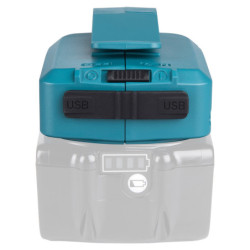 Chargeur Adaptateur USB Makita ADP05 pour batteries 18V
